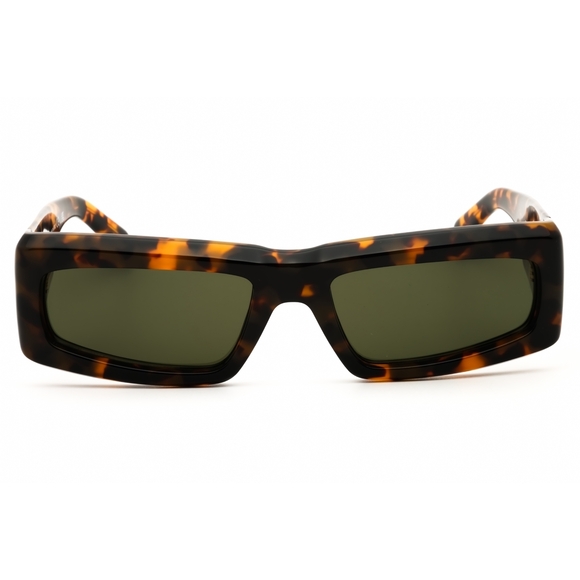 Palm Angels YREKA Sunglasses 6055 Havana acetate Rectangular main image 2
